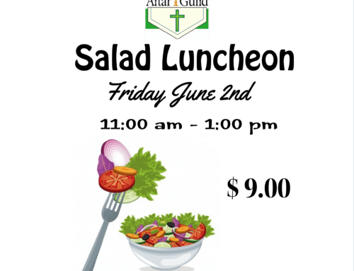 June 2 Salad Luncheon